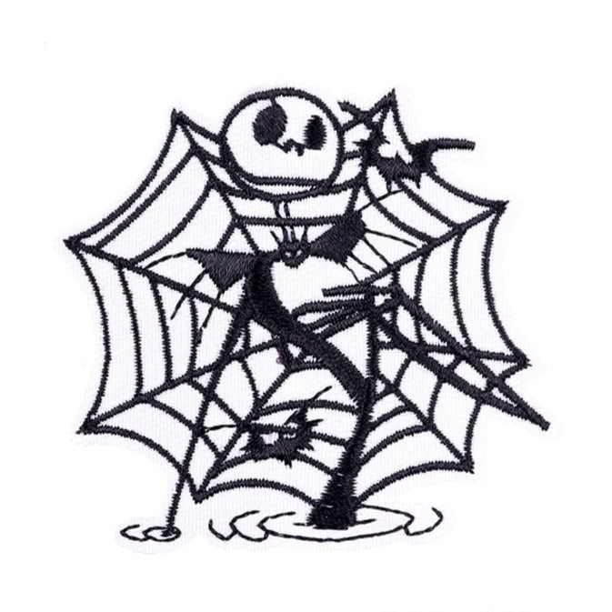 The Nightmare Before Christmas 'Jack | Cobweb' Embroidered Patch
