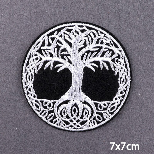 Viking 'Tree of Life Symbol' Embroidered Patch