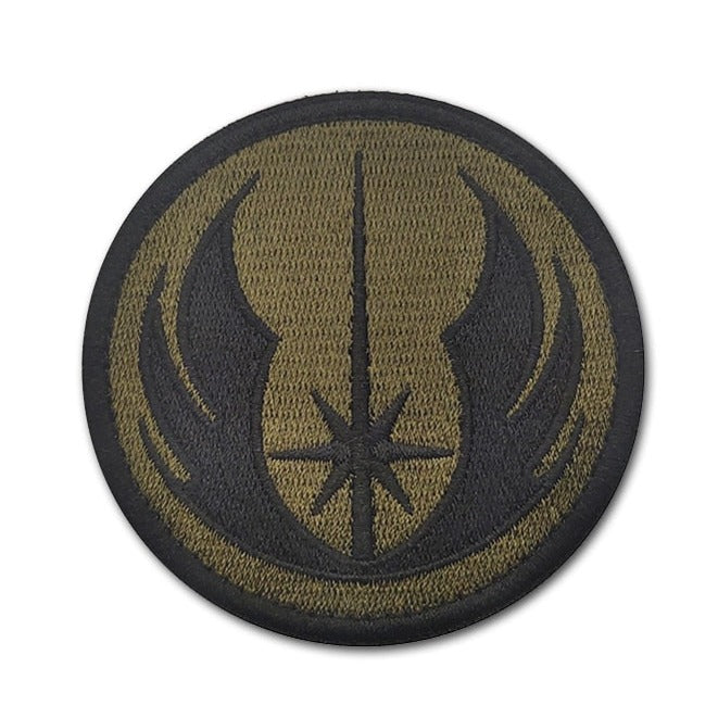 Star Wars 'Jedi Order Symbol 5.0' Embroidered Velcro Patch