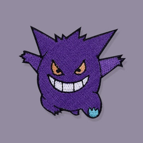 Pokemon 'Gengar' Embroidered Patch