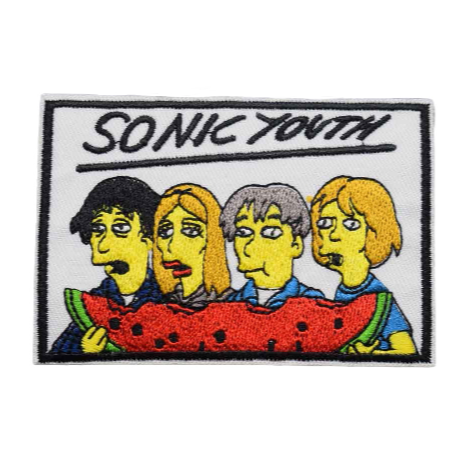 The Simpsons ‘Sonic Youth | Watermelon' Embroidered Patch