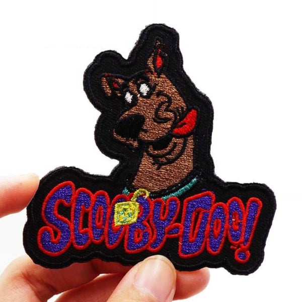 Scooby-Doo! 'Scooby | Silly Face' Embroidered Velcro Patch