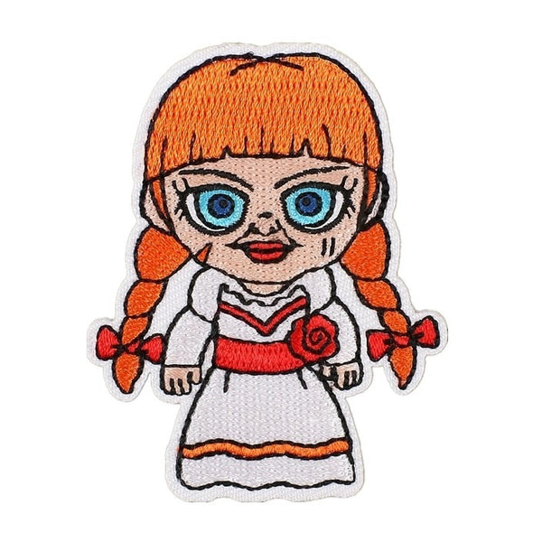 Annabelle 'Chibi Doll' Embroidered Patch