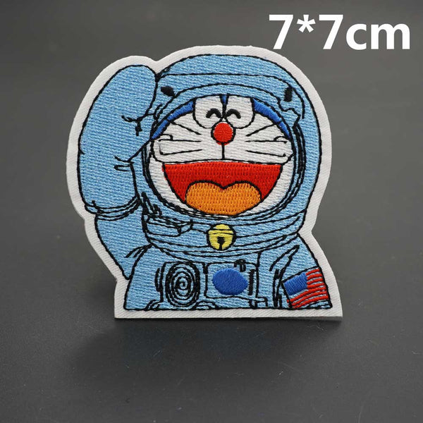 Doraemon 'Space Suit | Salute' Embroidered Patch