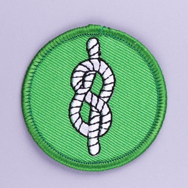 Boy Scout Badge 'Rope Knot' Embroidered Patch