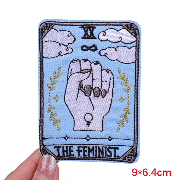 The Feminist 'Women Empowerment Hand Fist' Embroidered Patch