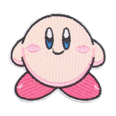 Cute 'Kirby | Standing' Embroidered Patch