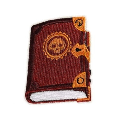 Halloween 'Witch Spell Book' Embroidered Patch