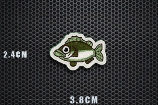 Animal Crossing 'Sea Bass' Embroidered Patch