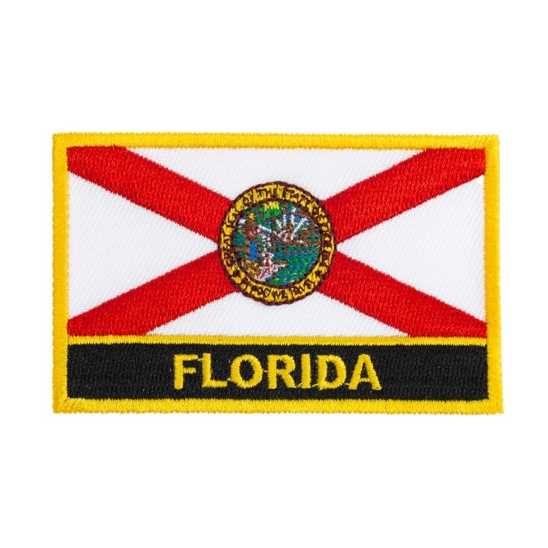 Florida Flag Embroidered Patch