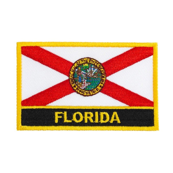 Florida Flag Embroidered Patch