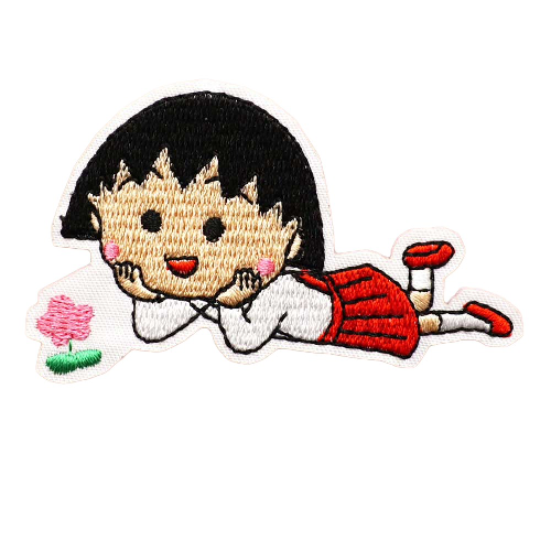 Chibi Maruko-chan 'Momoko | Daydreaming' Embroidered Patch