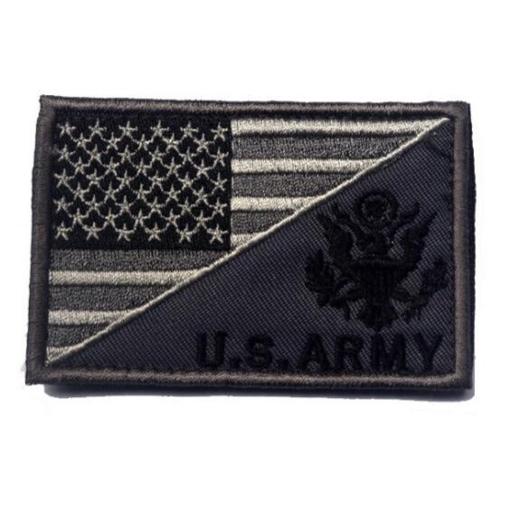 American Flag 'U.S. Army | Emblem | 4.0' Embroidered Velcro Patch