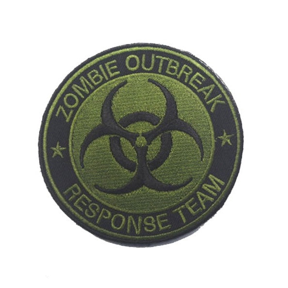 'Zombie Outbreak, Response Team | 2.0' Embroidered Velcro Patch