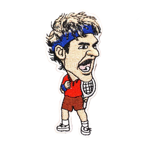 Tennis Player 'Roger Federer' Embroidered Patch