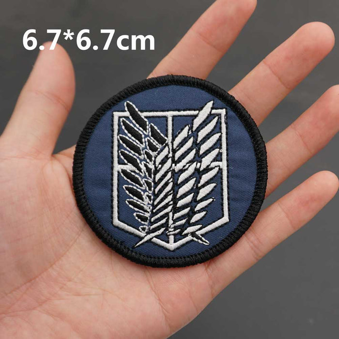Attack on Titan 'Wings of Freedom | Round' Embroidered Patch