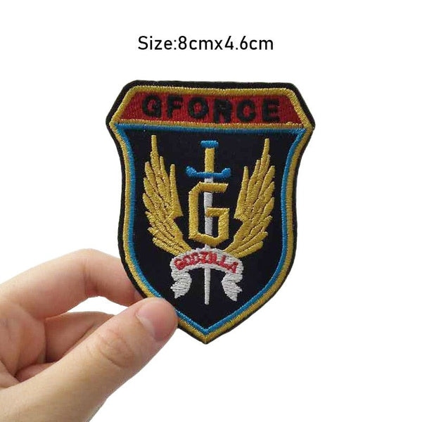 Godzilla 'GForce | Logo' Embroidered Patch