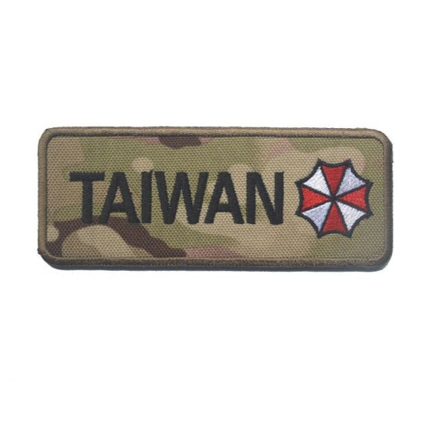 Resident Evil 'Taiwan | Umbrella | 2.0' Embroidered Velcro Patch