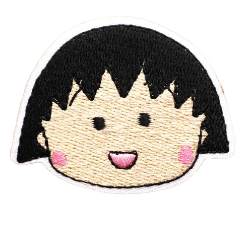 Chibi Maruko-chan 'Momoko Sakura | Face' Embroidered Patch