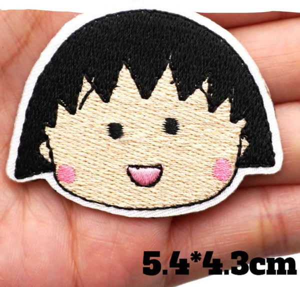 Chibi Maruko-chan 'Momoko Sakura | Face' Embroidered Patch