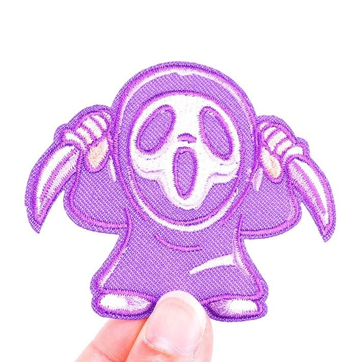 Scream Killer 'Holding Knives' Embroidered Patch