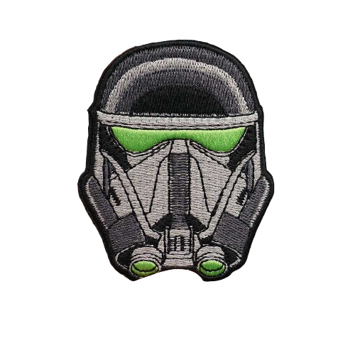 Star Wars 'Ghost Trooper Helmet' Embroidered Patch
