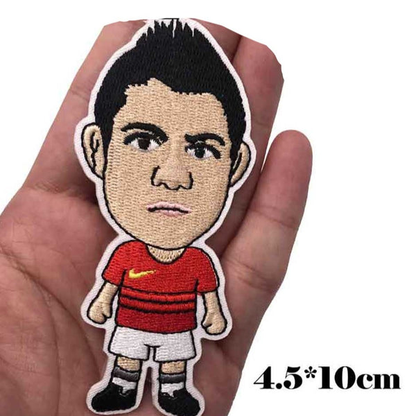 Football Player 'Cristiano Ronaldo' Embroidered Patch