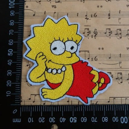 The Simpsons 'Lisa | Posing' Embroidered Patch