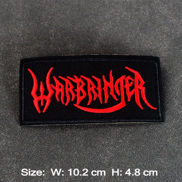 Music 'Warbringer' Embroidered Patch