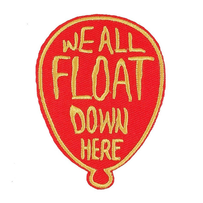 It 'We All Float Down Here | Balloon' Embroidered Patch