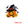 Load image into Gallery viewer, Halloween &#39;Pumpkin Head With Hat | Flying Bats&#39; Embroidered Patch
