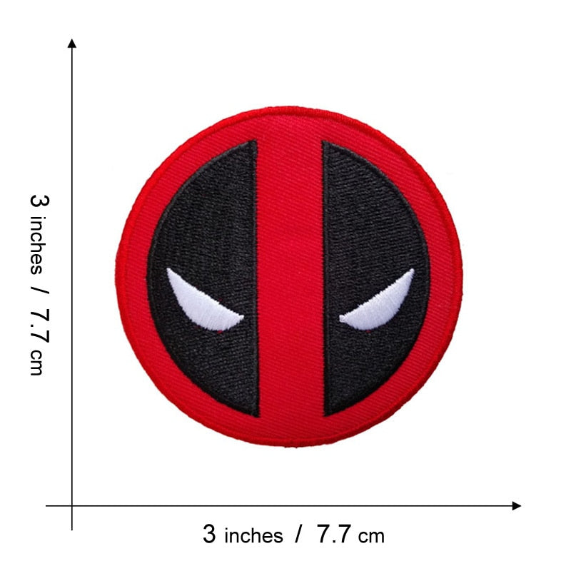 Deadpool 'Logo 6.0' Embroidered Patch