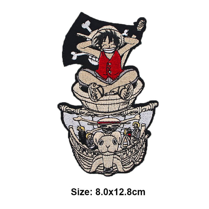 One Piece 'Monkey D. Luffy | Chillin | 2.0' Embroidered Patch