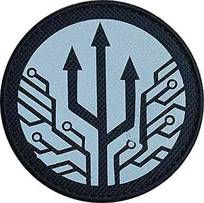SCP Logo 'Skynet | Reflective' Embroidered Velcro Patch