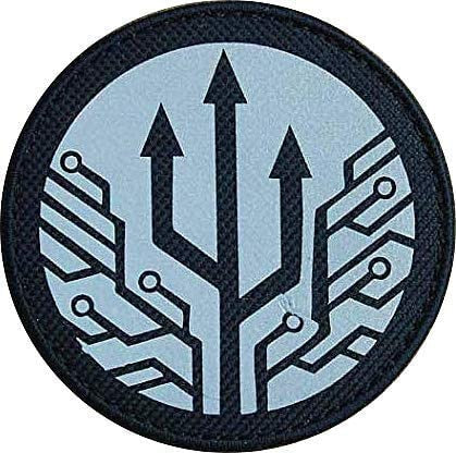 SCP Logo 'Skynet | Reflective' Embroidered Velcro Patch