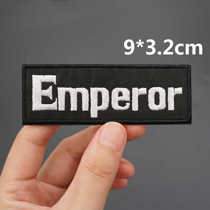 Initial D 'Emperor | Logo' Embroidered Patch