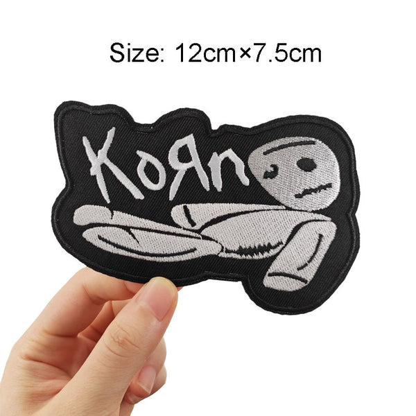 Music 'Korn | Teddy Bear' Embroidered Patch