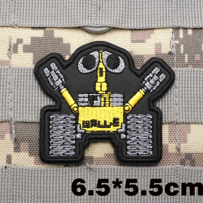 WALL-E 'Raised Hands' Embroidered Velcro Patch