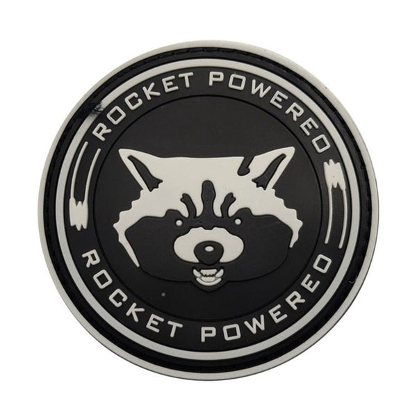 Guardians of the Galaxy 'Rocket Powered Raccoon' PVC Rubber Velcro Patch