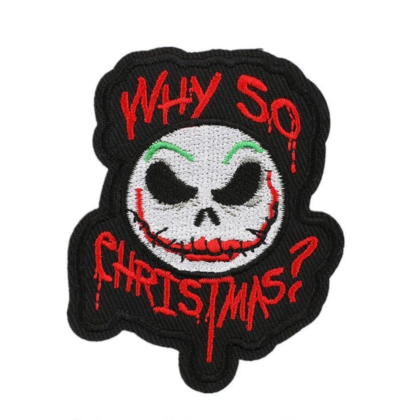 The Nightmare Before Christmas 'Jack | Why So Christmas' Embroidered Patch