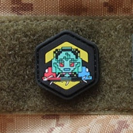 Cyberpunk: Edgerunners 'Rebecca' PVC Rubber Velcro Patch