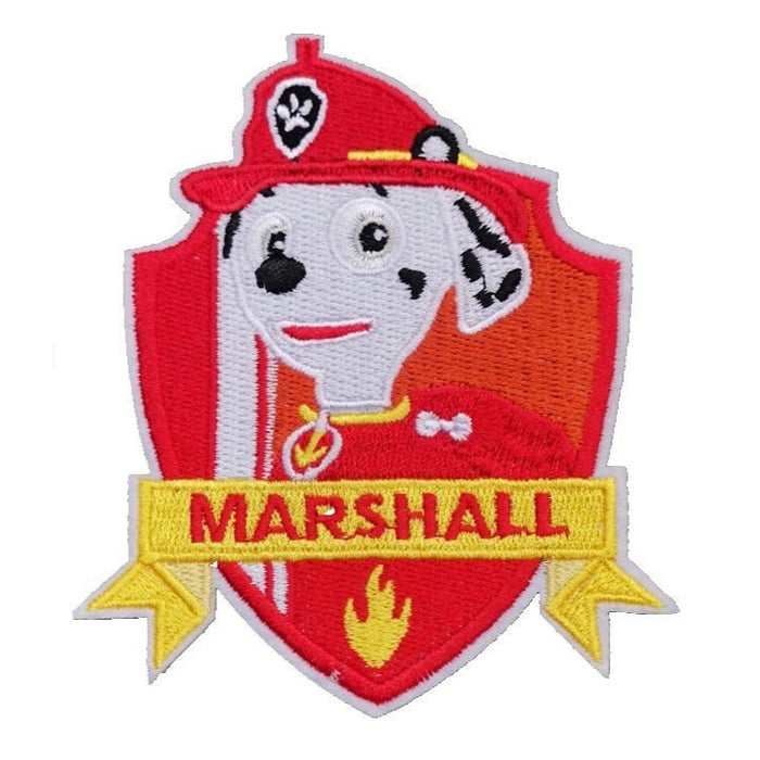 PAW Patrol 'Marshall | Red Shield' Embroidered Patch