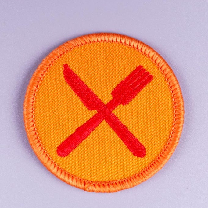 Boy Scout Badge 'Tableware' Embroidered Patch