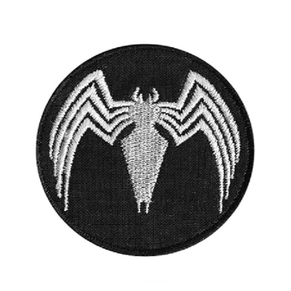 Venom 3" 'Spider Logo' Embroidered Patch Set