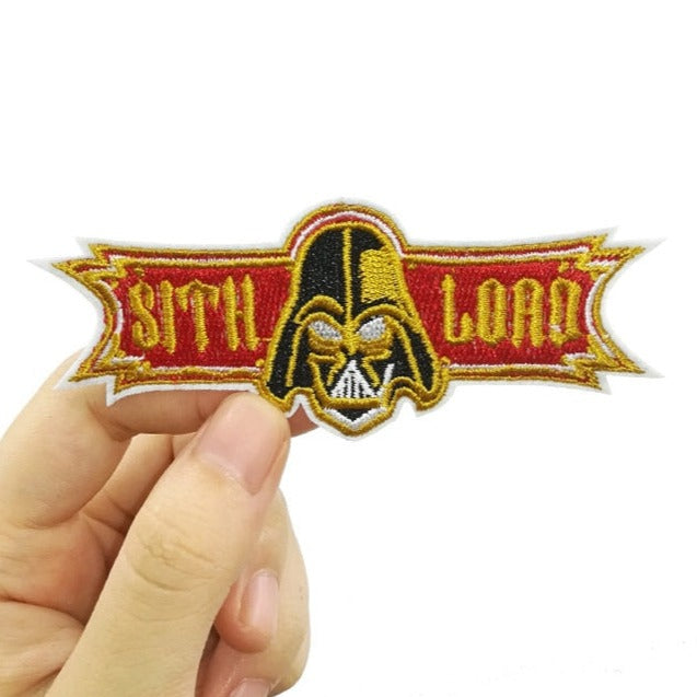 Star Wars 'Darth | Mask | Sith Lord' Embroidered Patch