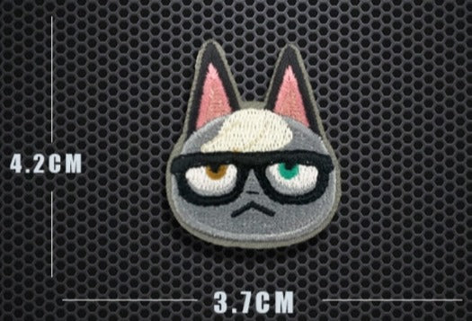 Animal Crossing 'Raymond | Head' Embroidered Patch