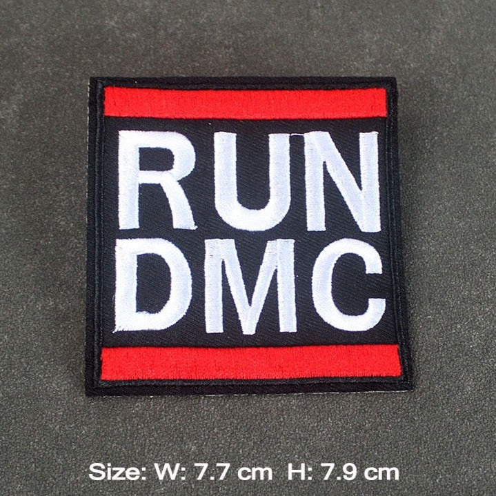 Music 'Run DMC' Embroidered Patch