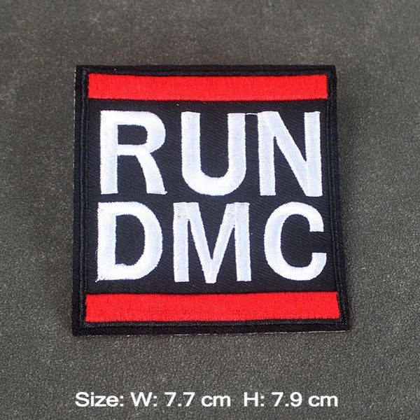 Music 'Run DMC' Embroidered Patch