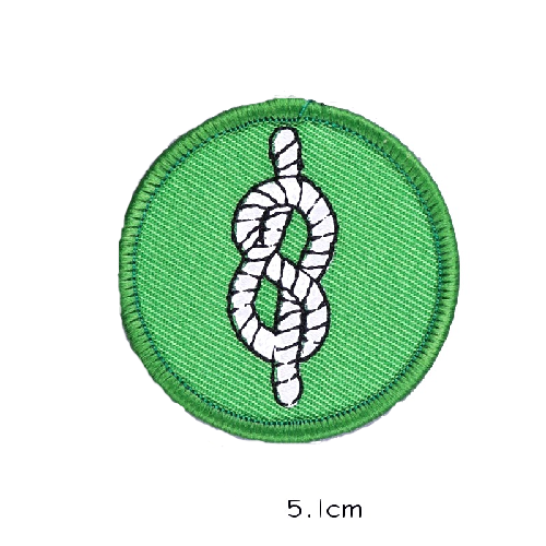 Boy Scout Badge 'Rope Knot' Embroidered Patch