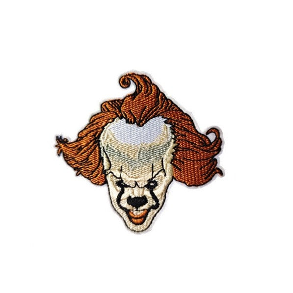 It 3" 'Pennywise | Head' Embroidered Patch Set